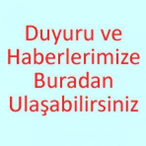 Duyurular Örnek
